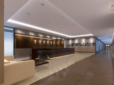 Trading company office